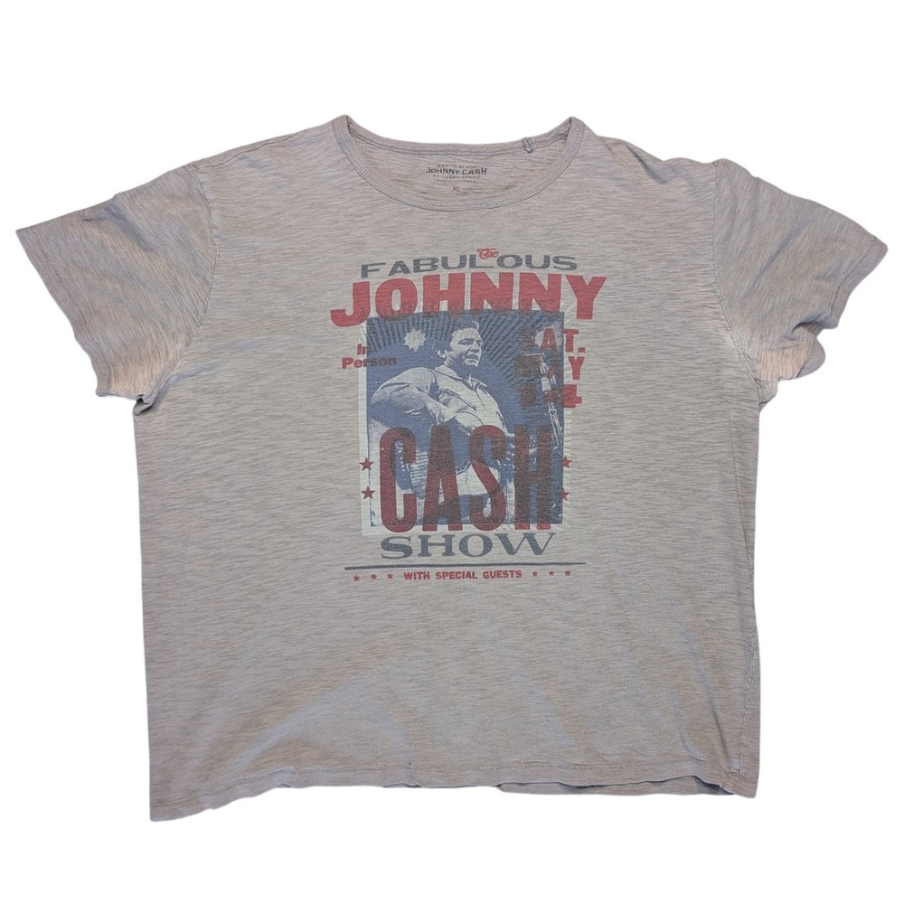 Lucky Brand‎ Johnny Cash Man in Black XL Grey